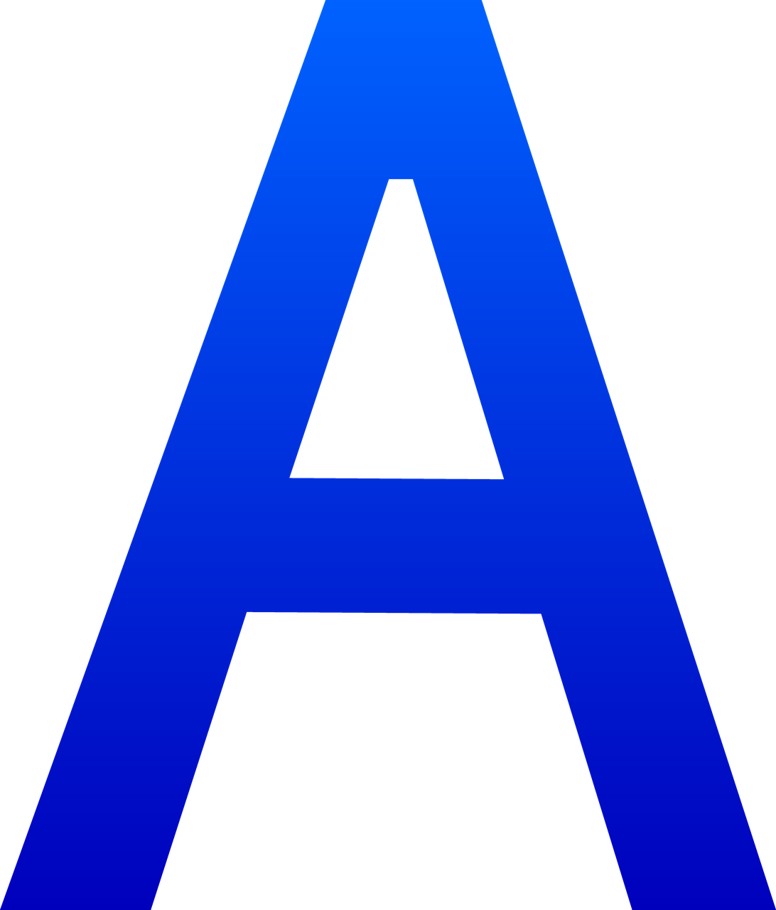 alphabet a font free photo