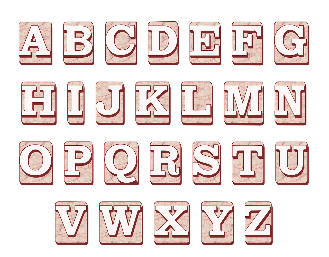 alphabet abc pink free photo