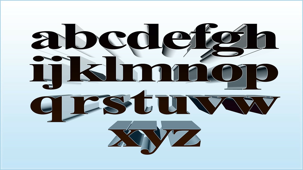alphabet letters leave free photo