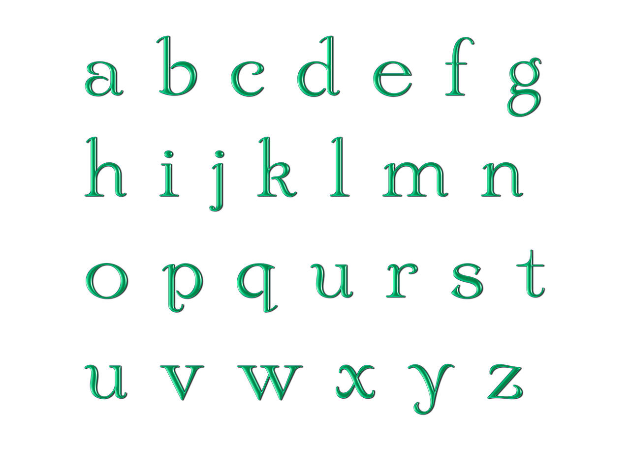 alphabet letters typography free photo