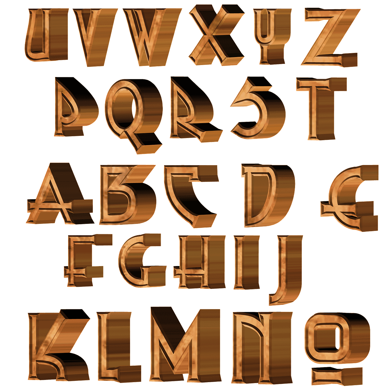 alphabet letters abc free photo