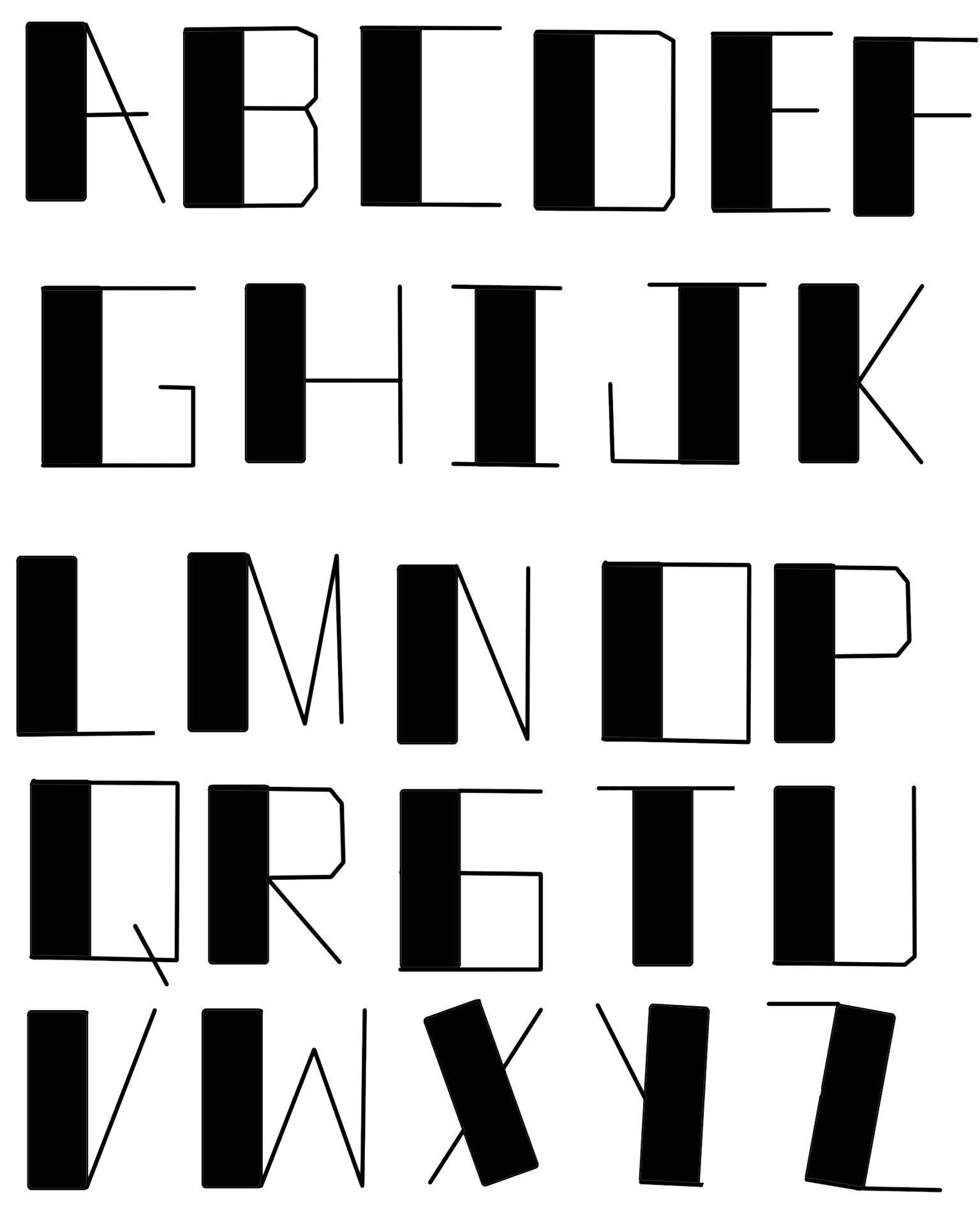 alphabet font write free photo