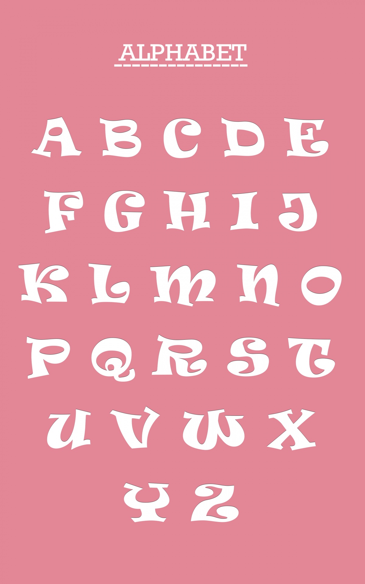 alphabet letters font free photo