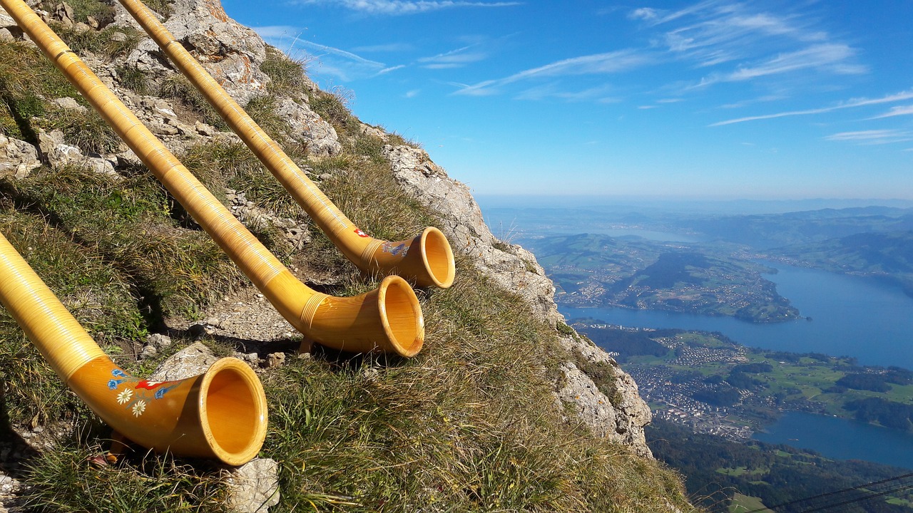 alphorn musical instrument horn free photo
