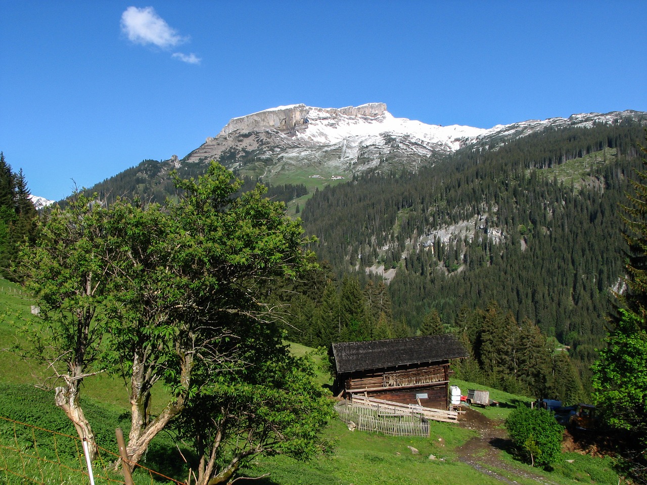 alpine kleinwalsertal high ifen free photo