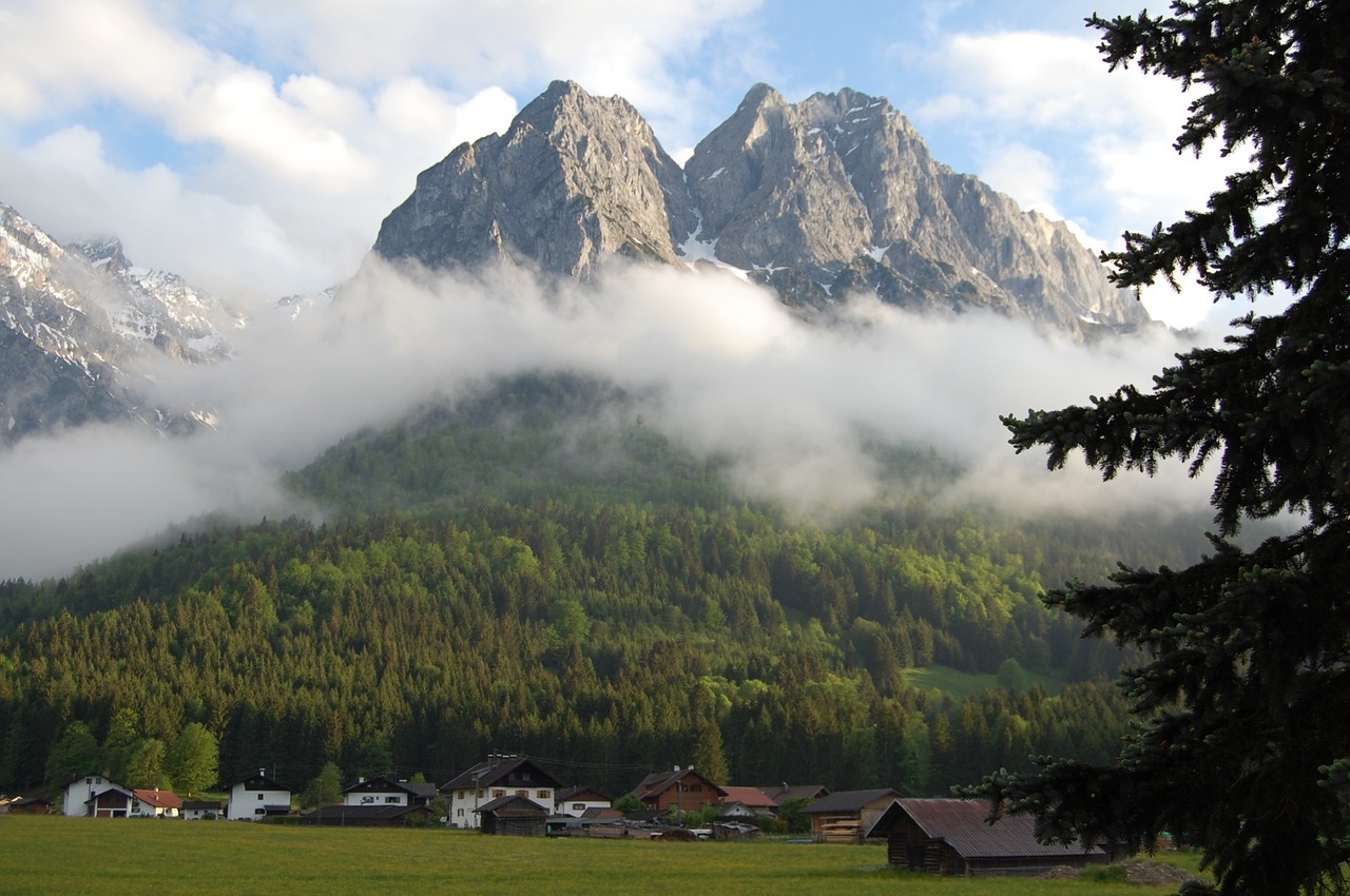 alpine mountains nature free photo