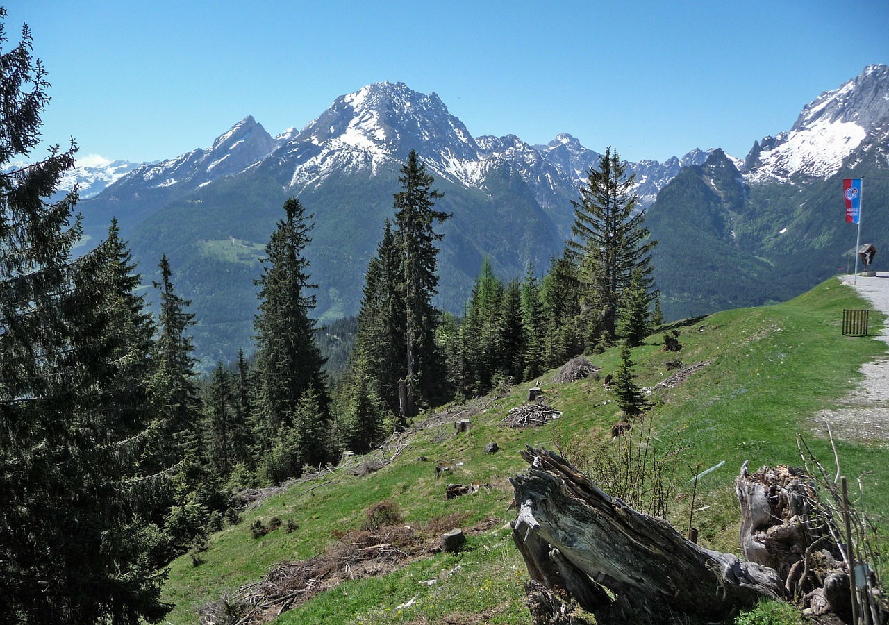alpine berchtesgaden massif free photo