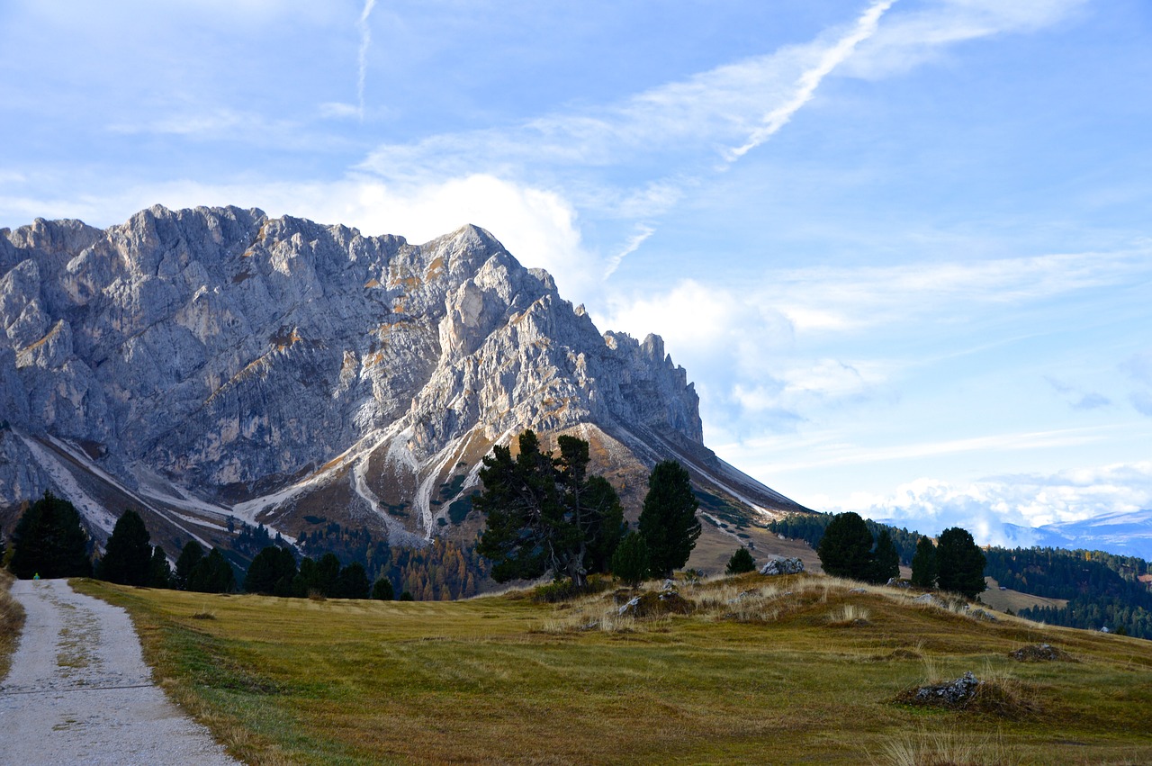 alpine mountains dolomites free photo