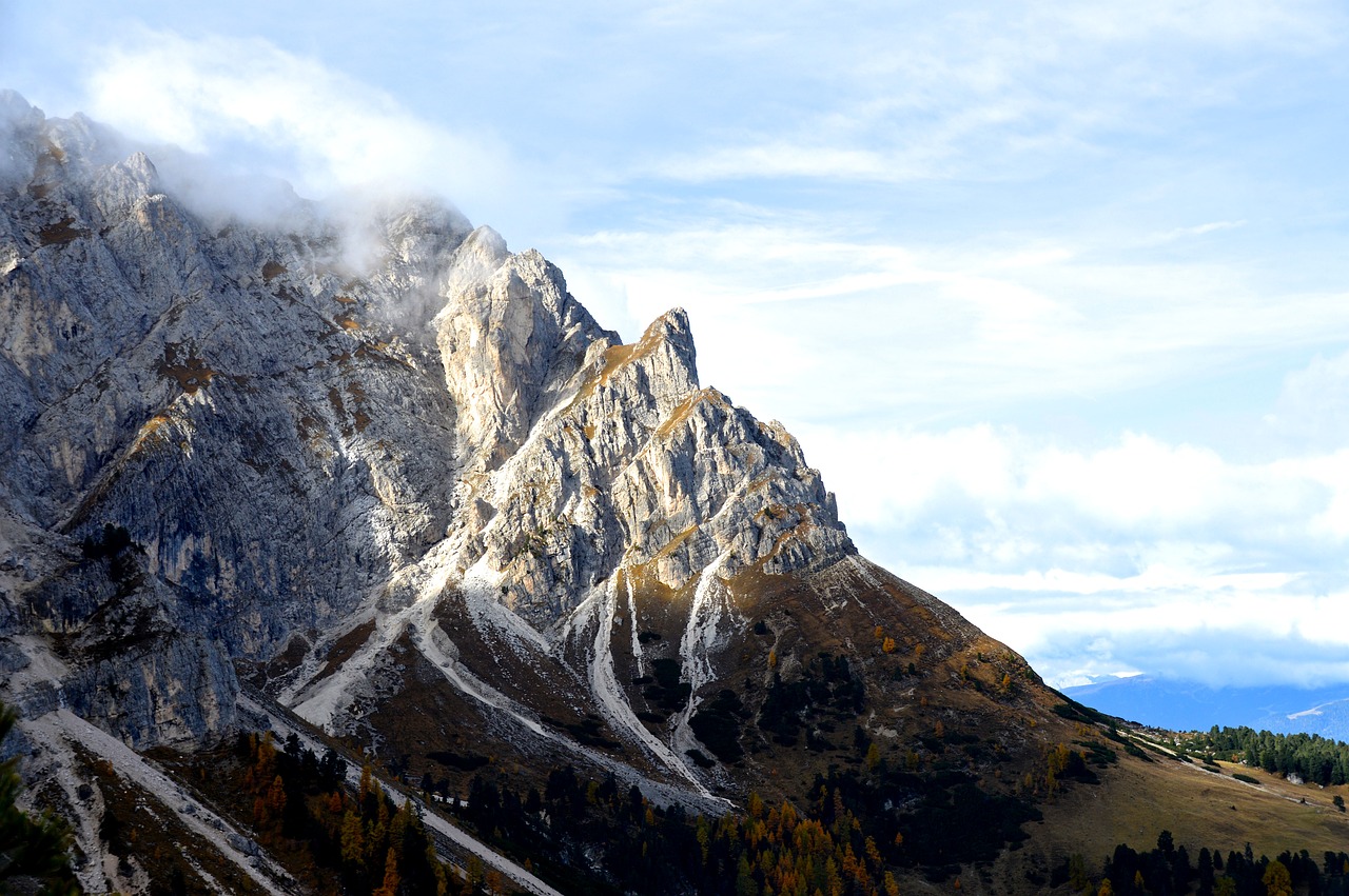 alpine mountains dolomites free photo