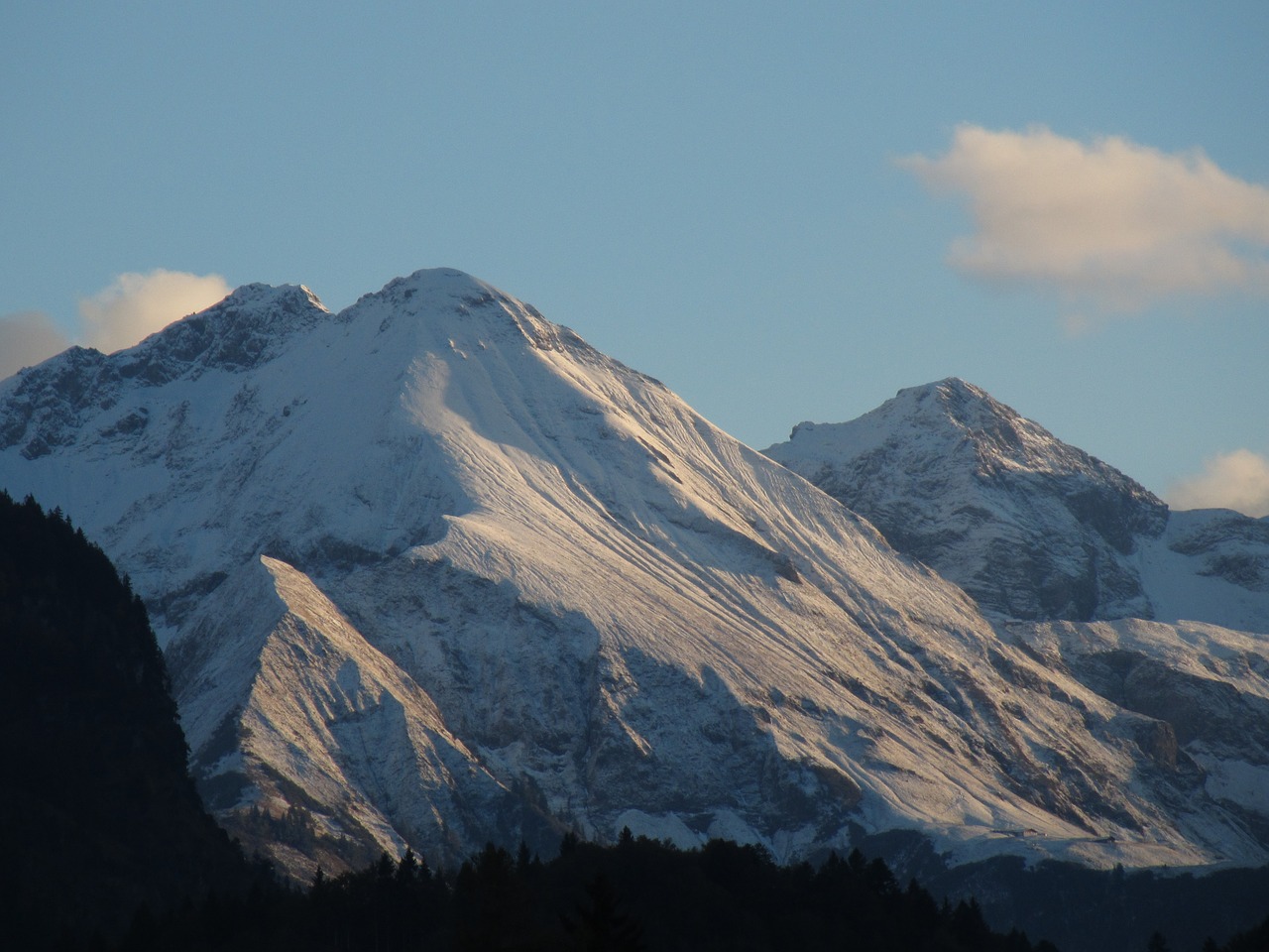 alpine snow mountains free photo