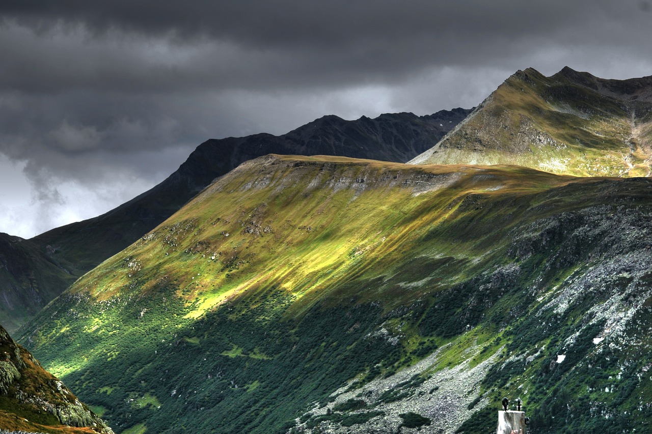 alpine switzerland mountains free photo