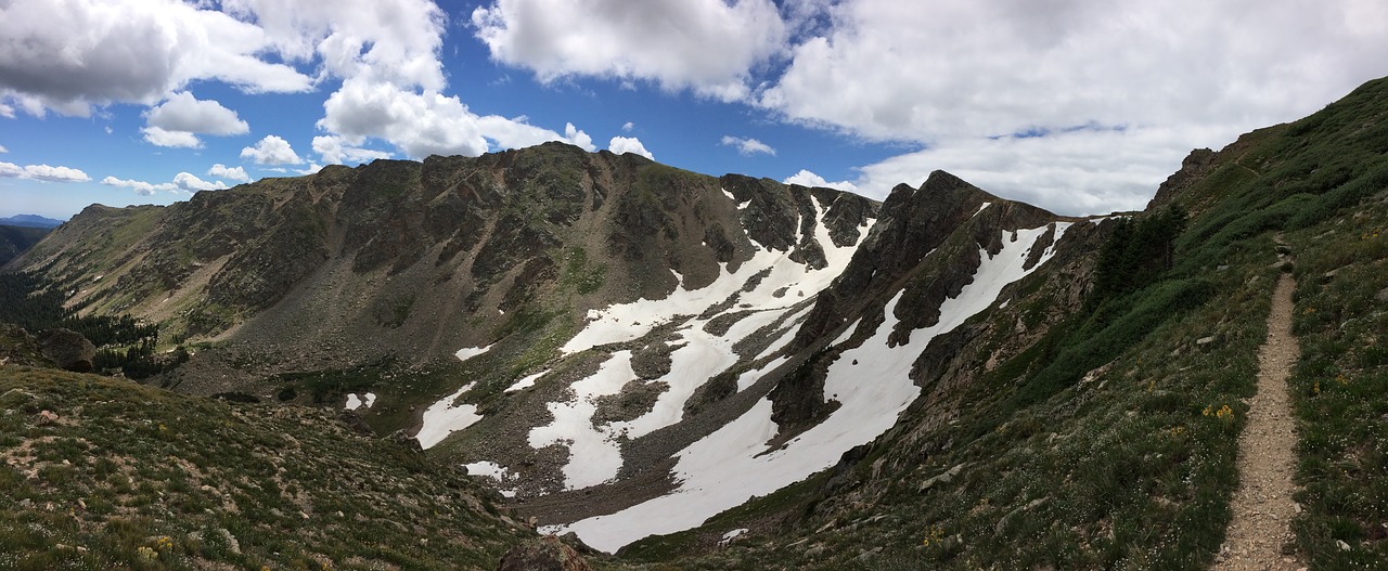 alpine hiking colorado free photo