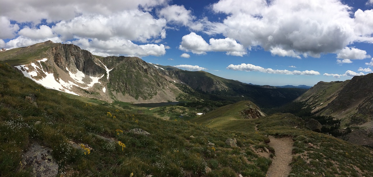 alpine hiking colorado free photo