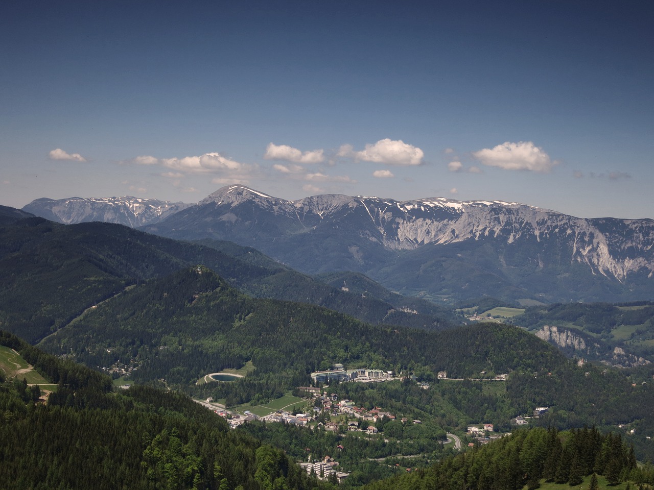 alpine semmering landscape free photo