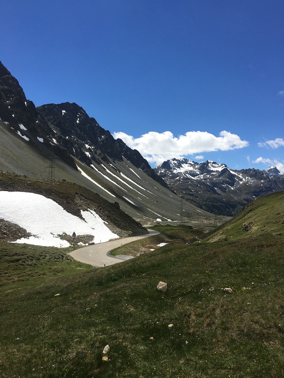 alpine mountains snow free photo