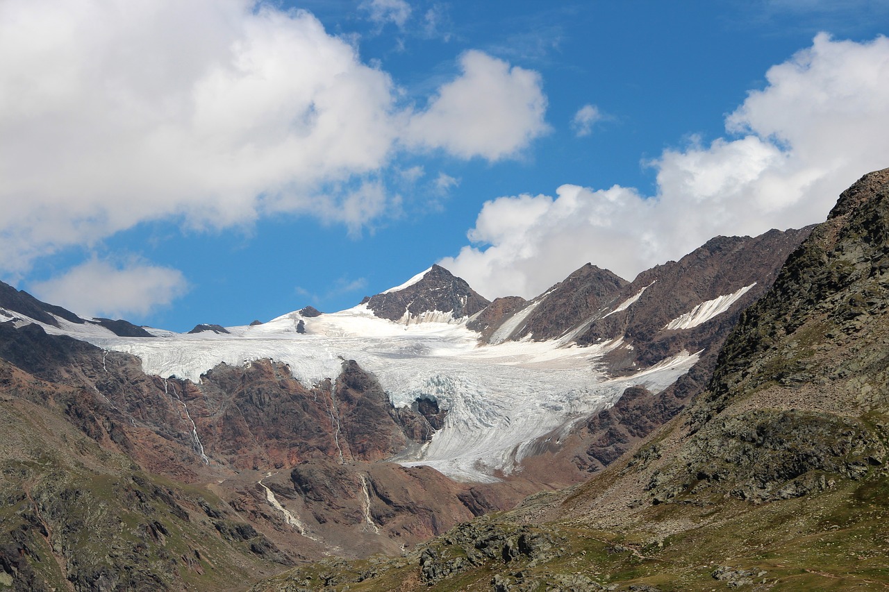 alpine glacier italy free photo