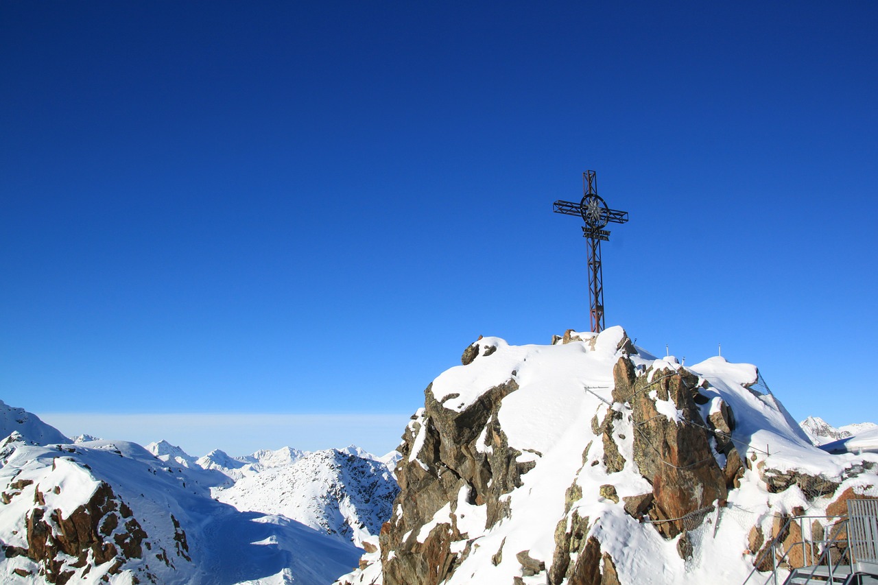 alpine snow alpine panorama free photo