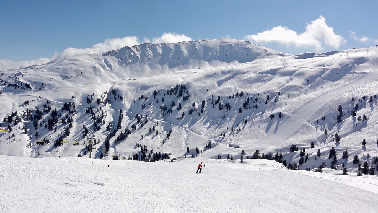 alpine austria downhill skiing free photo