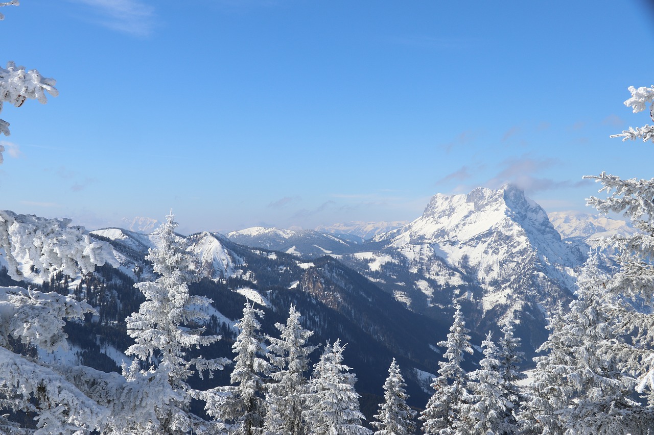 alpine snow mountains free photo