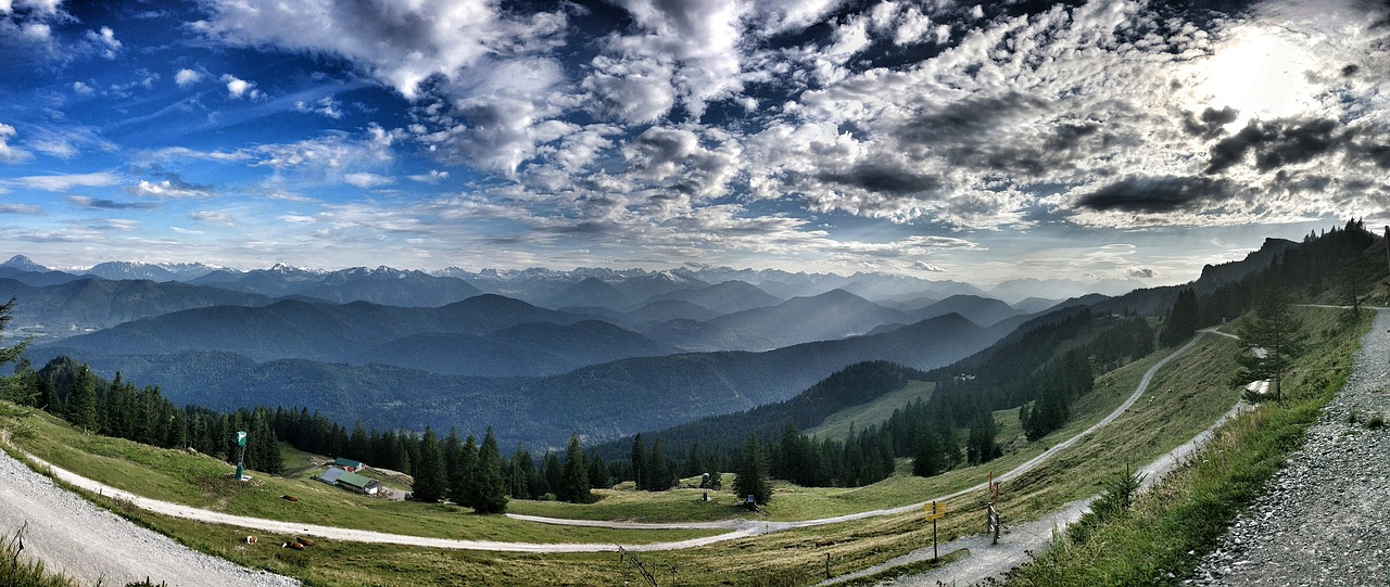 alpine sky panorama free photo