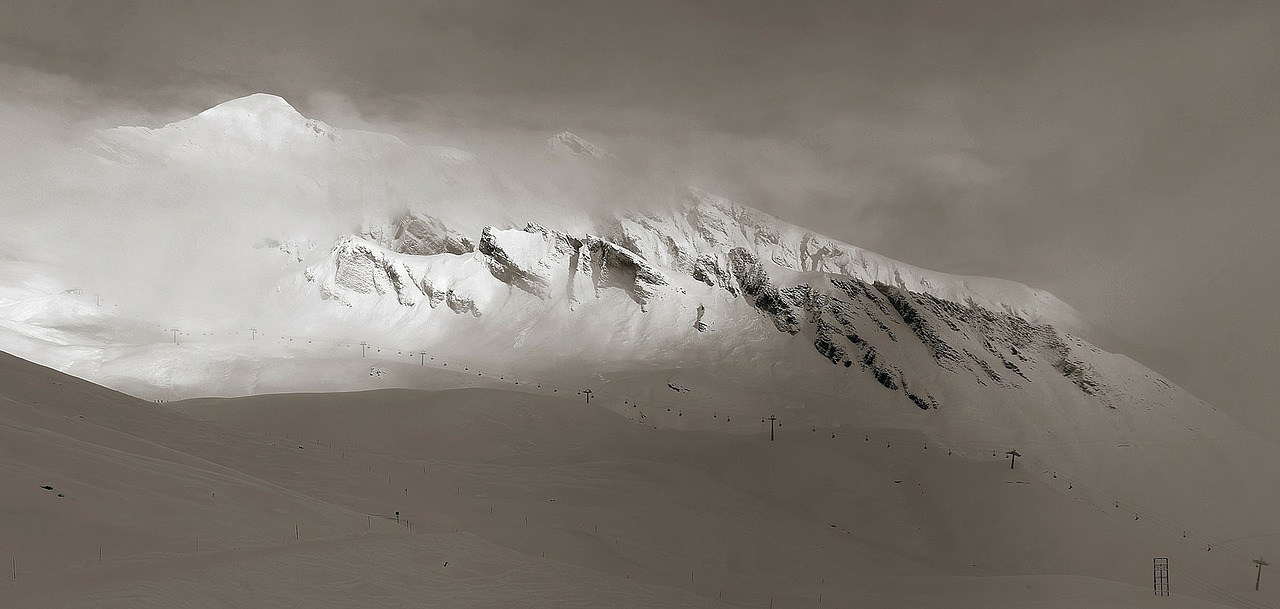 alpine mountains snow free photo