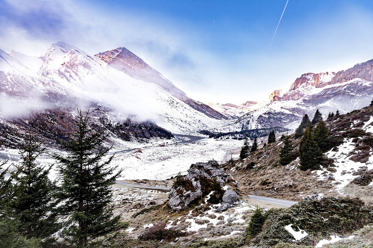 alpine kandersteg snow free photo
