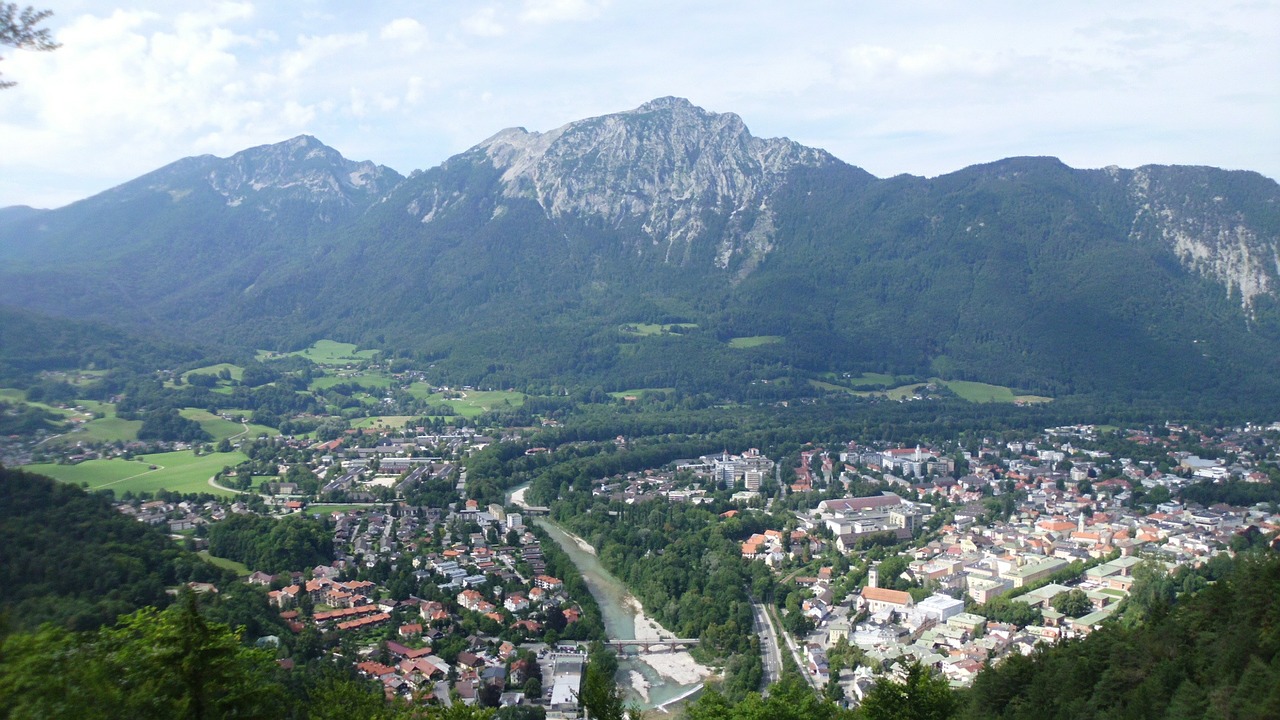 alpine valley bavaria free photo