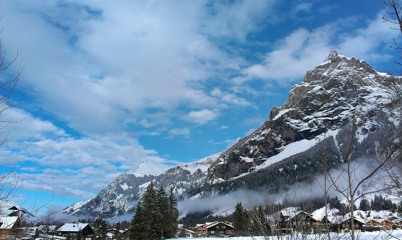alpine kandersteg switzerland free photo