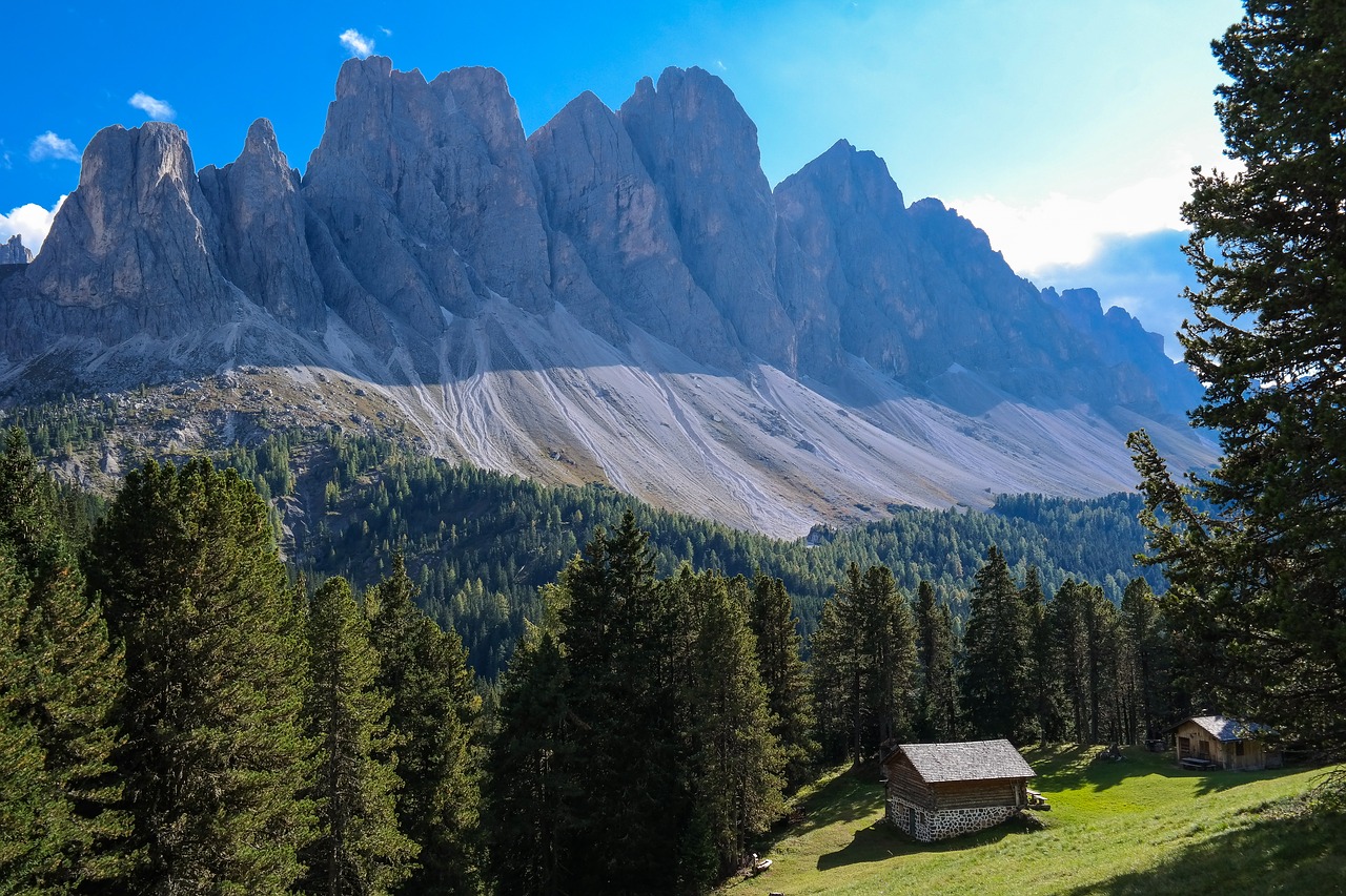 alpine  dolomites  geisler acute free photo