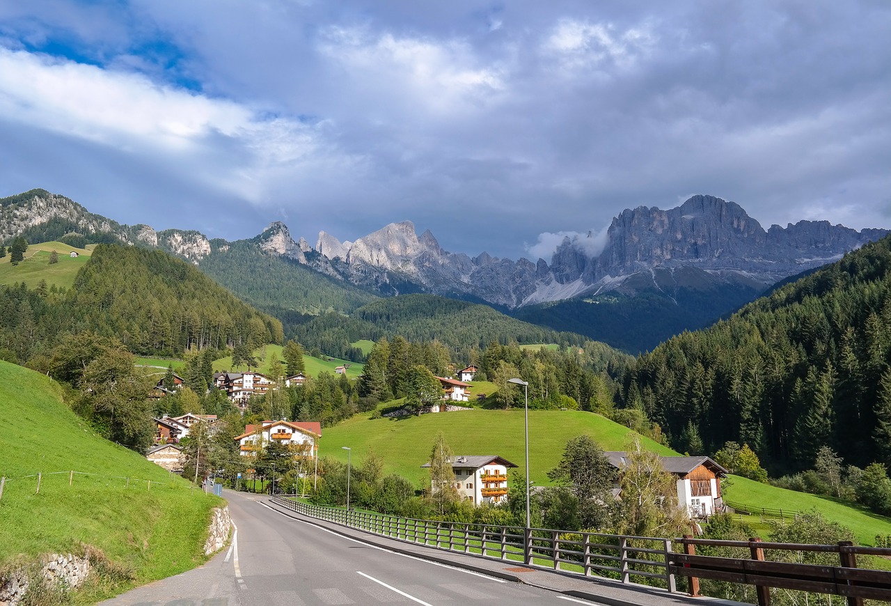 alpine  dolomites  rose garden free photo