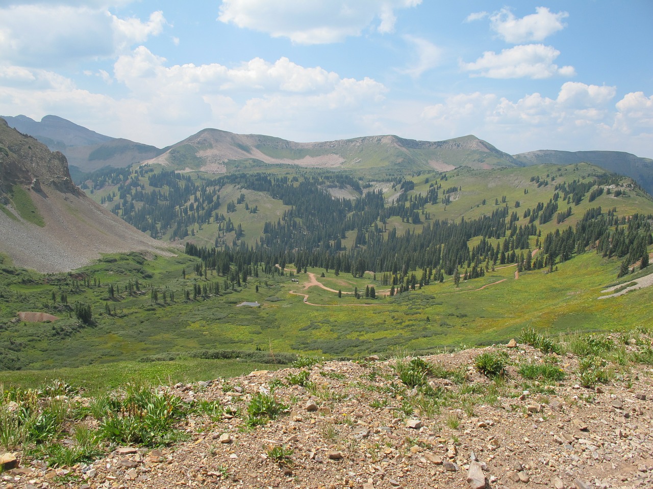 alpine mountains rocks free photo