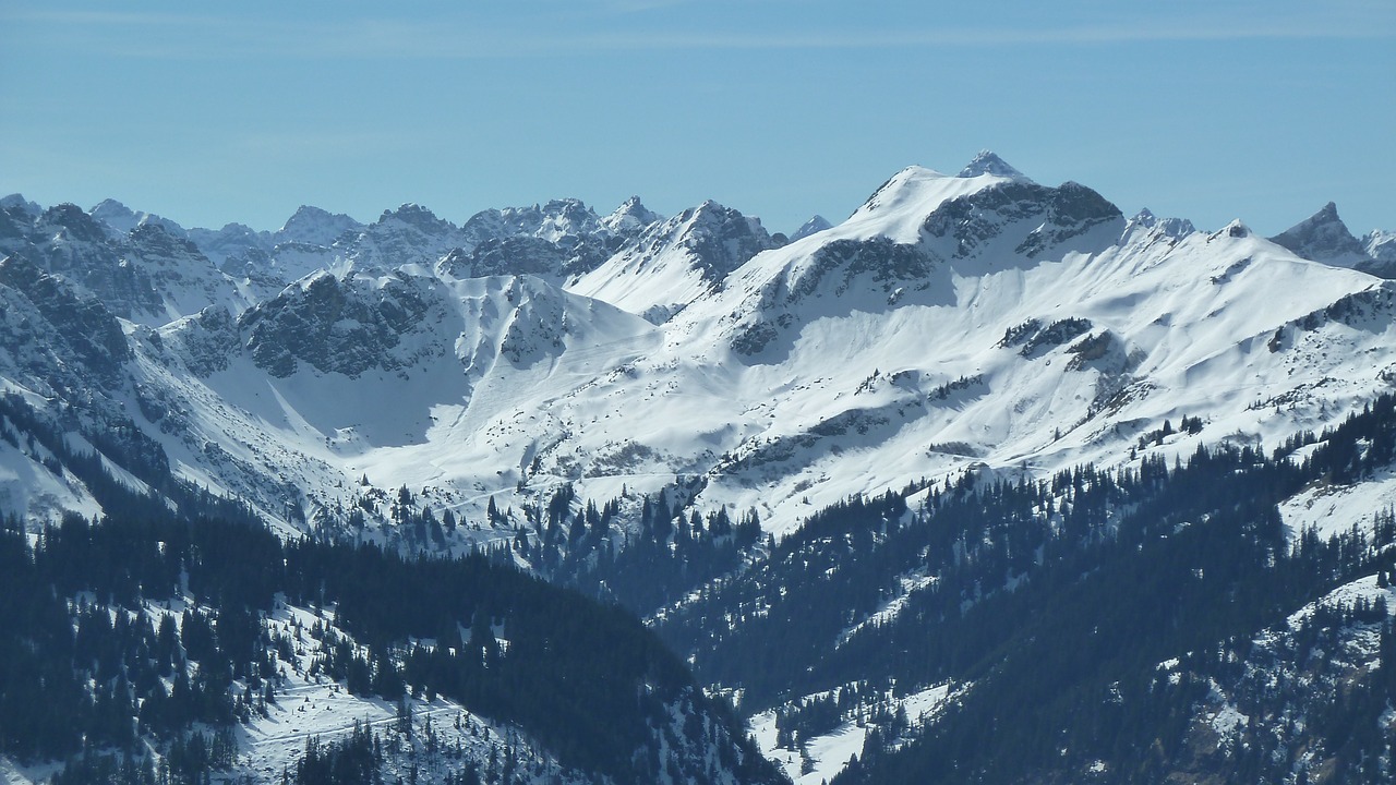 alpine allgäu winter free photo