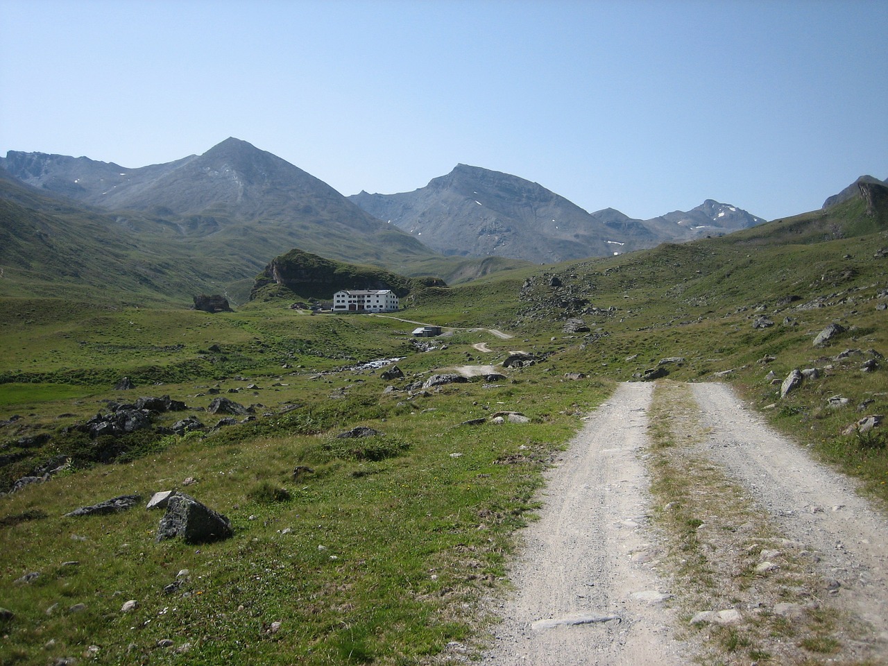 alpine mountains landscape free photo