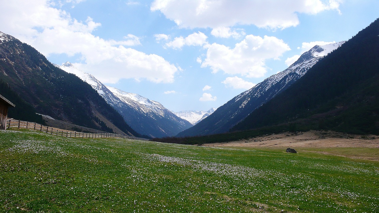 alpine landscape mountains free photo