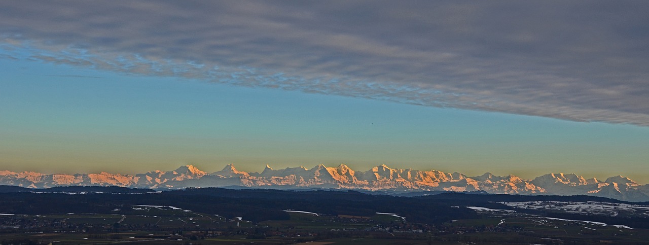 alpine alps panorama free photo