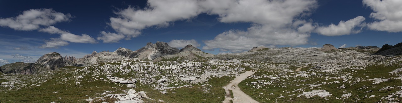 alpine panorama mountains free photo