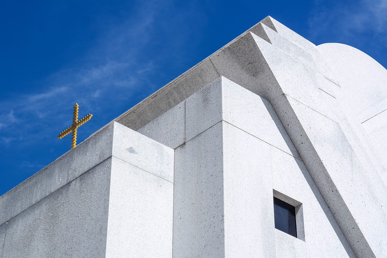 alpine chapel  chapel  cross free photo