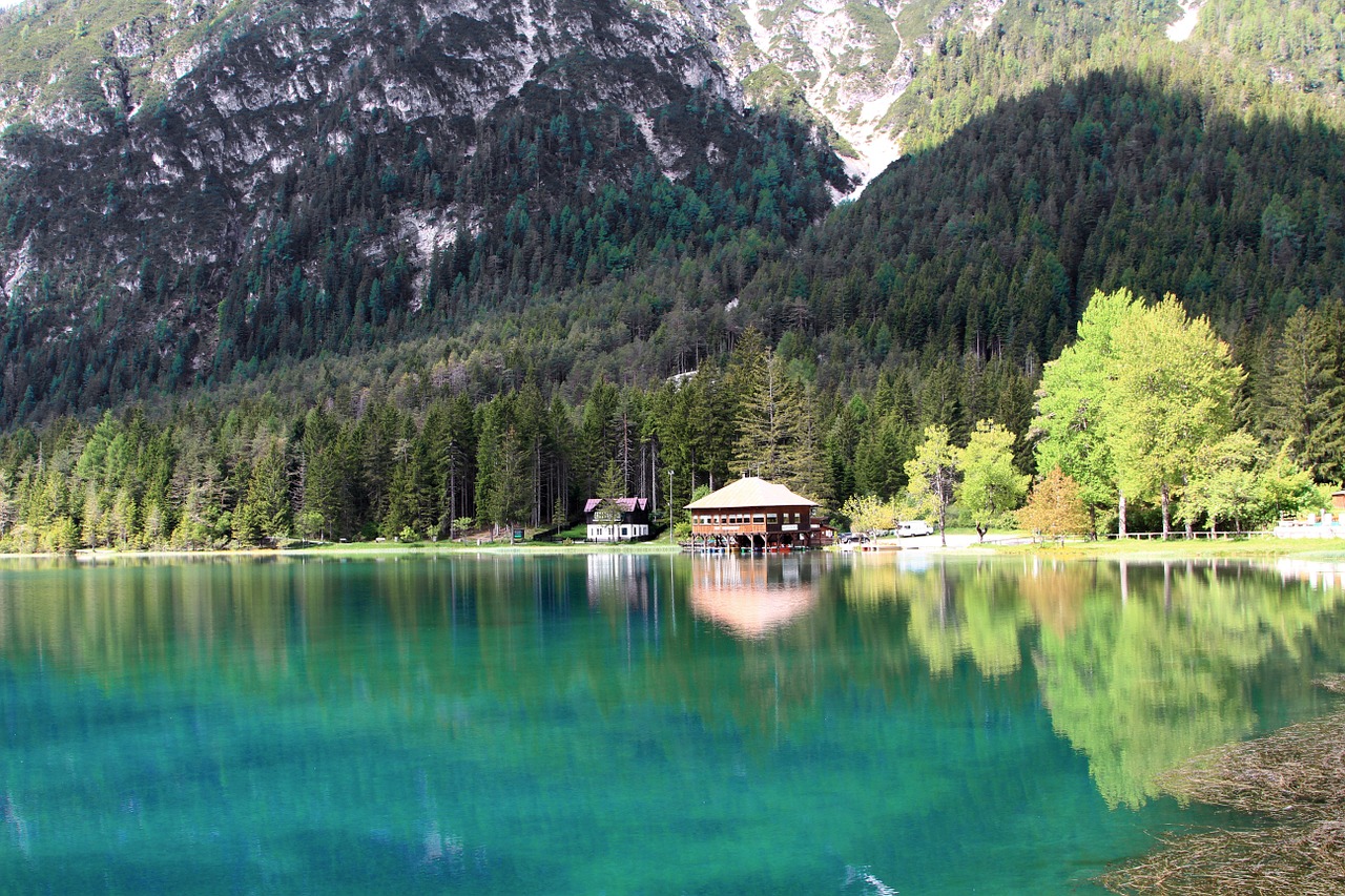 alpine lake water bergsee free photo