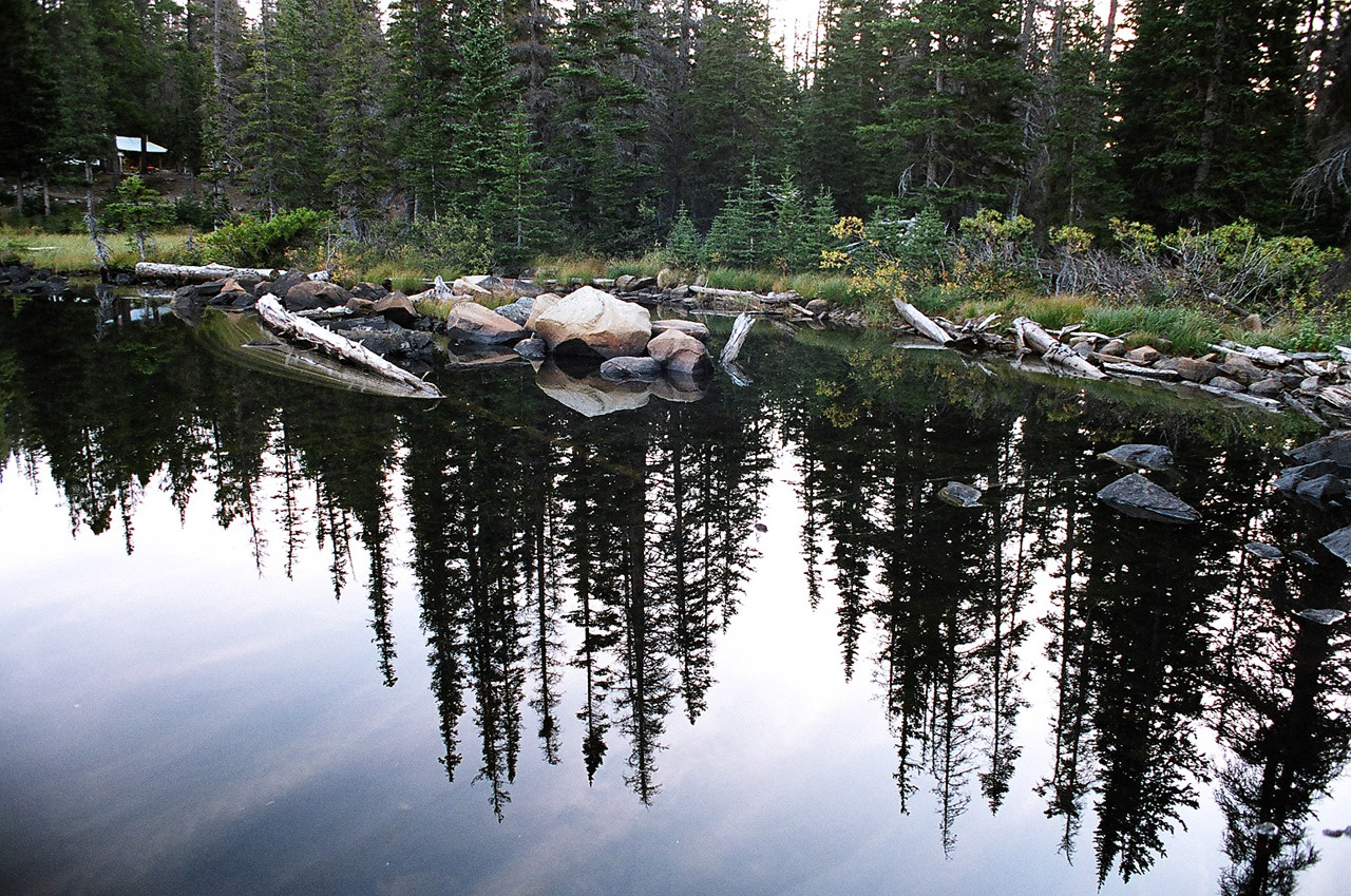 reflection landscape lake free photo