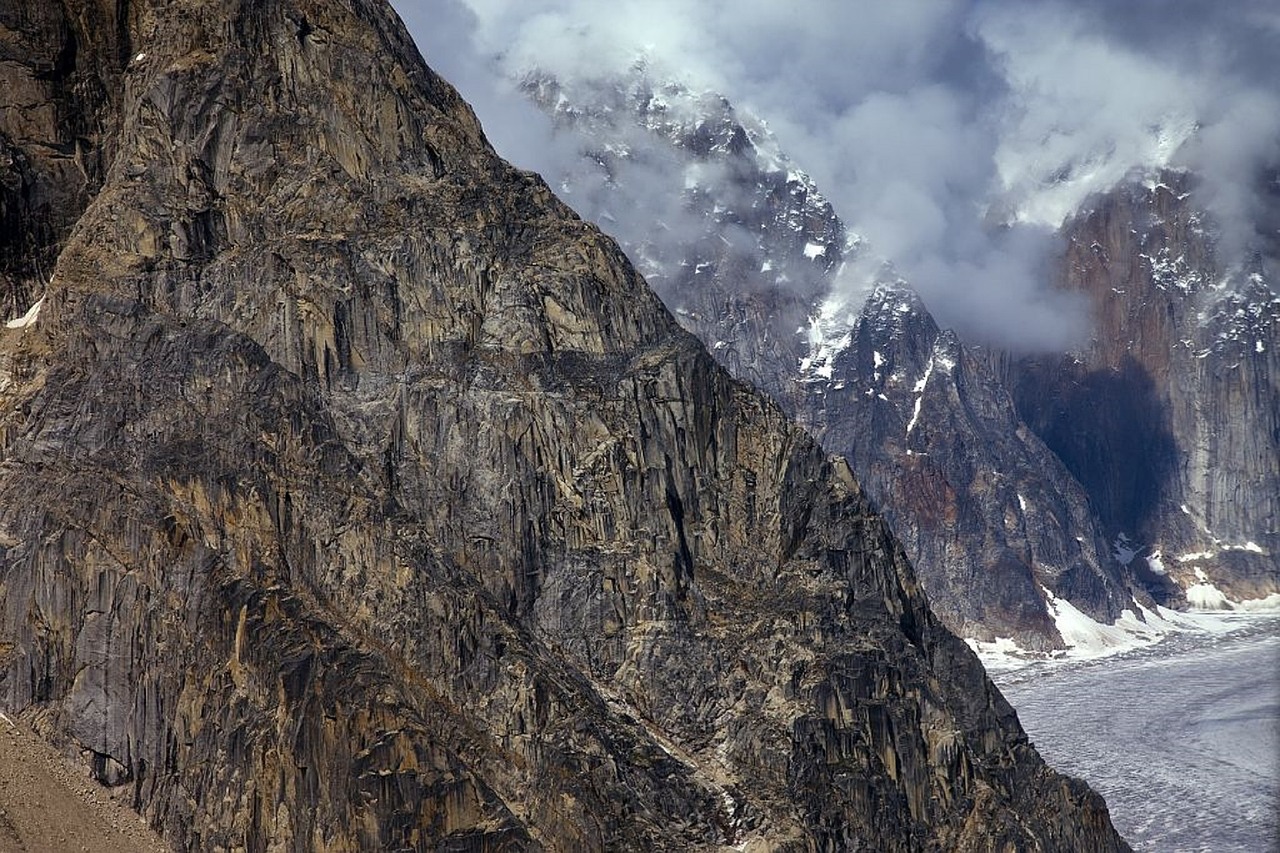 alpine rock mount mckinley mountain free photo