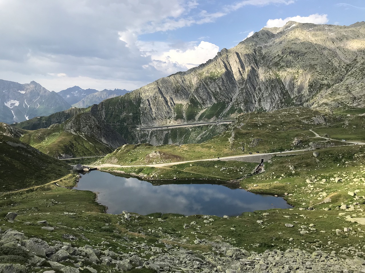 alpine route  alps  alpine free photo