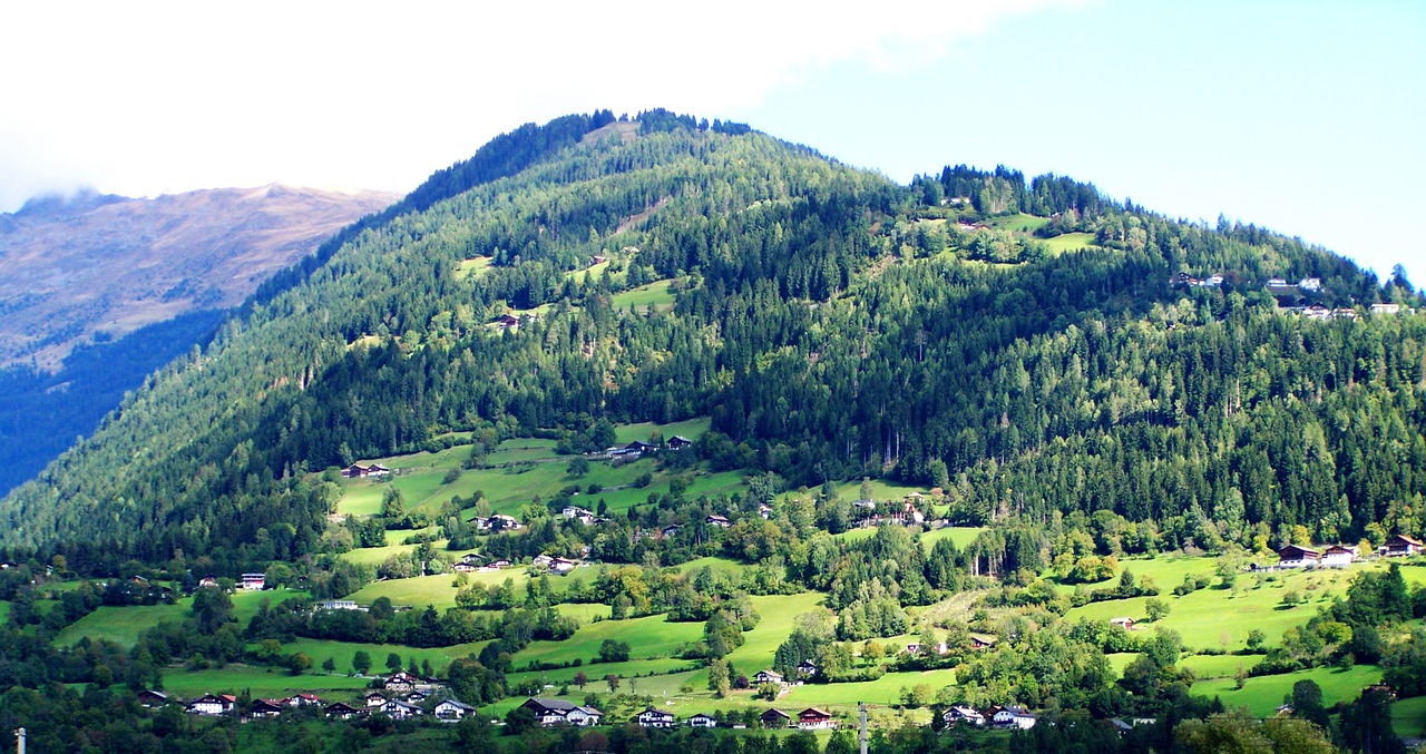 alpine scenery austria alps free photo