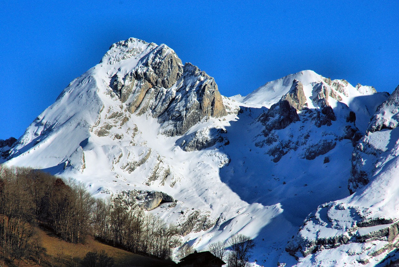 chamonix alps landscape free photo