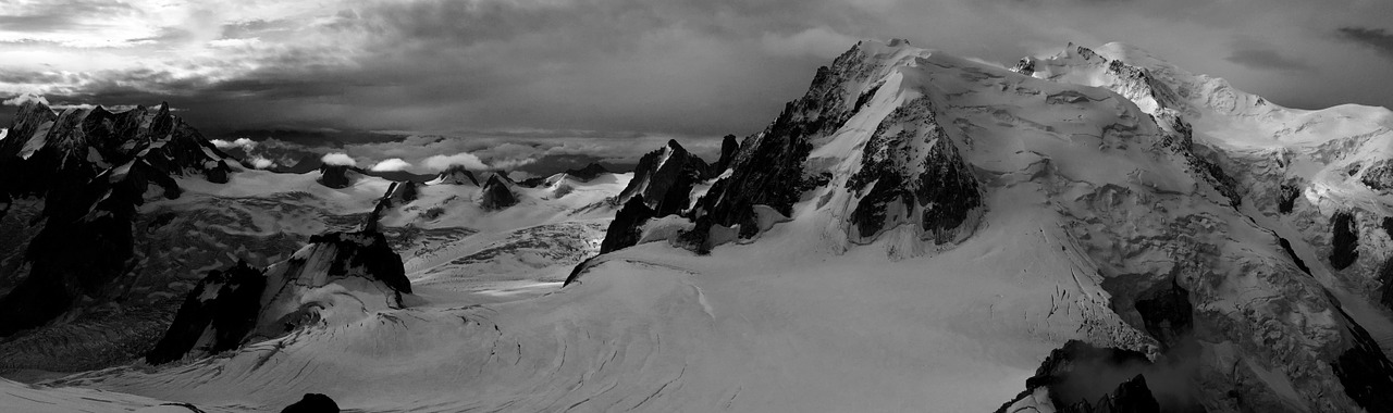 alps panoramic mountain free photo