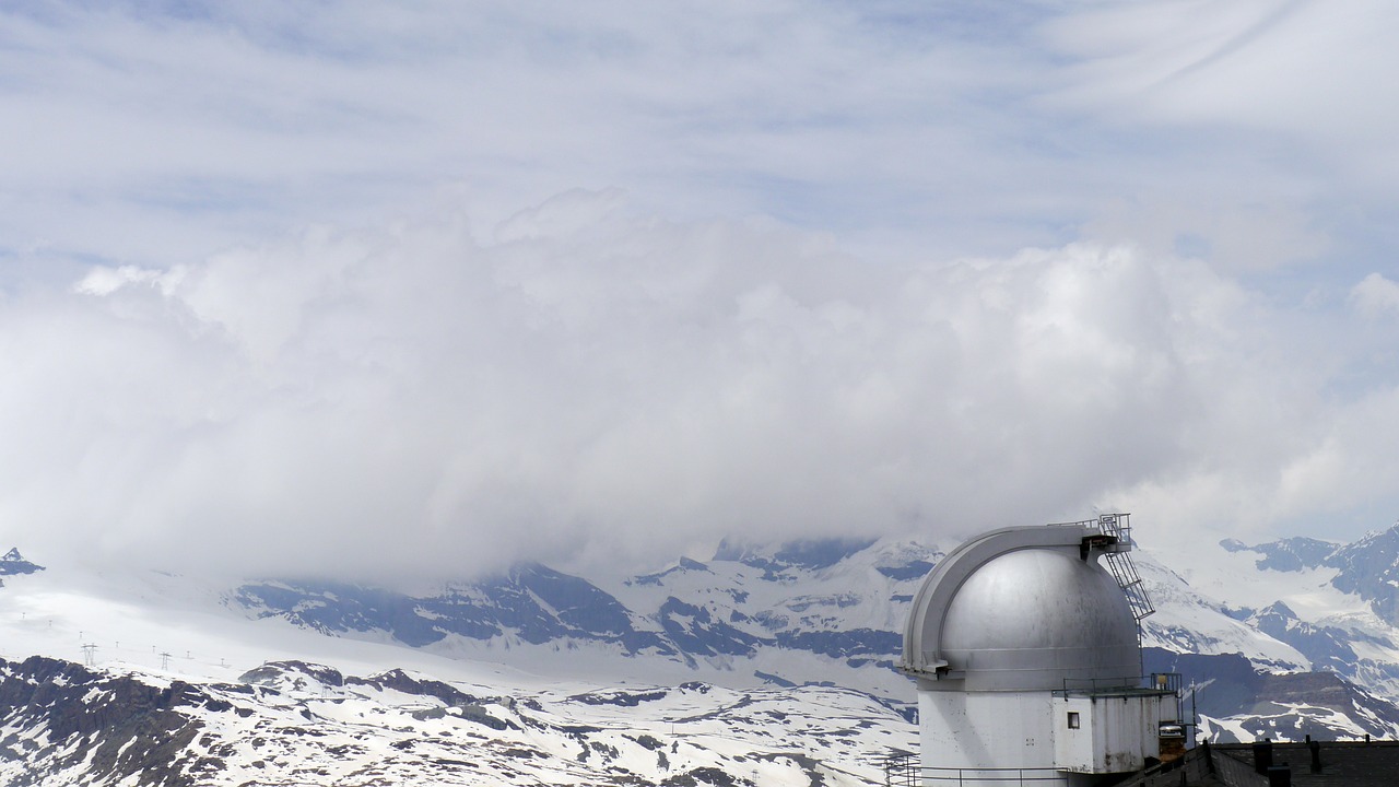 alps cloud panorama free photo