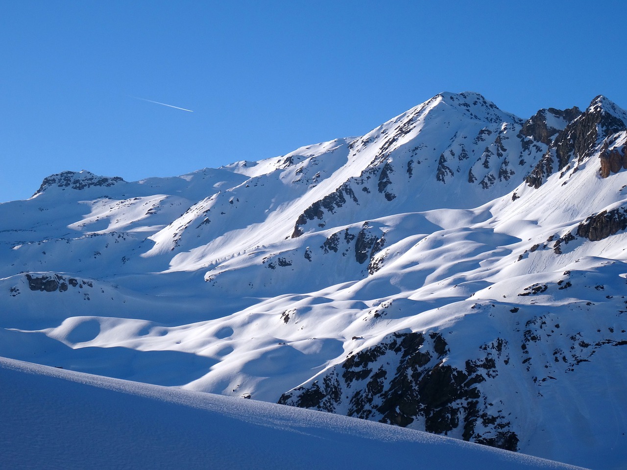 alps landscape mountain free photo