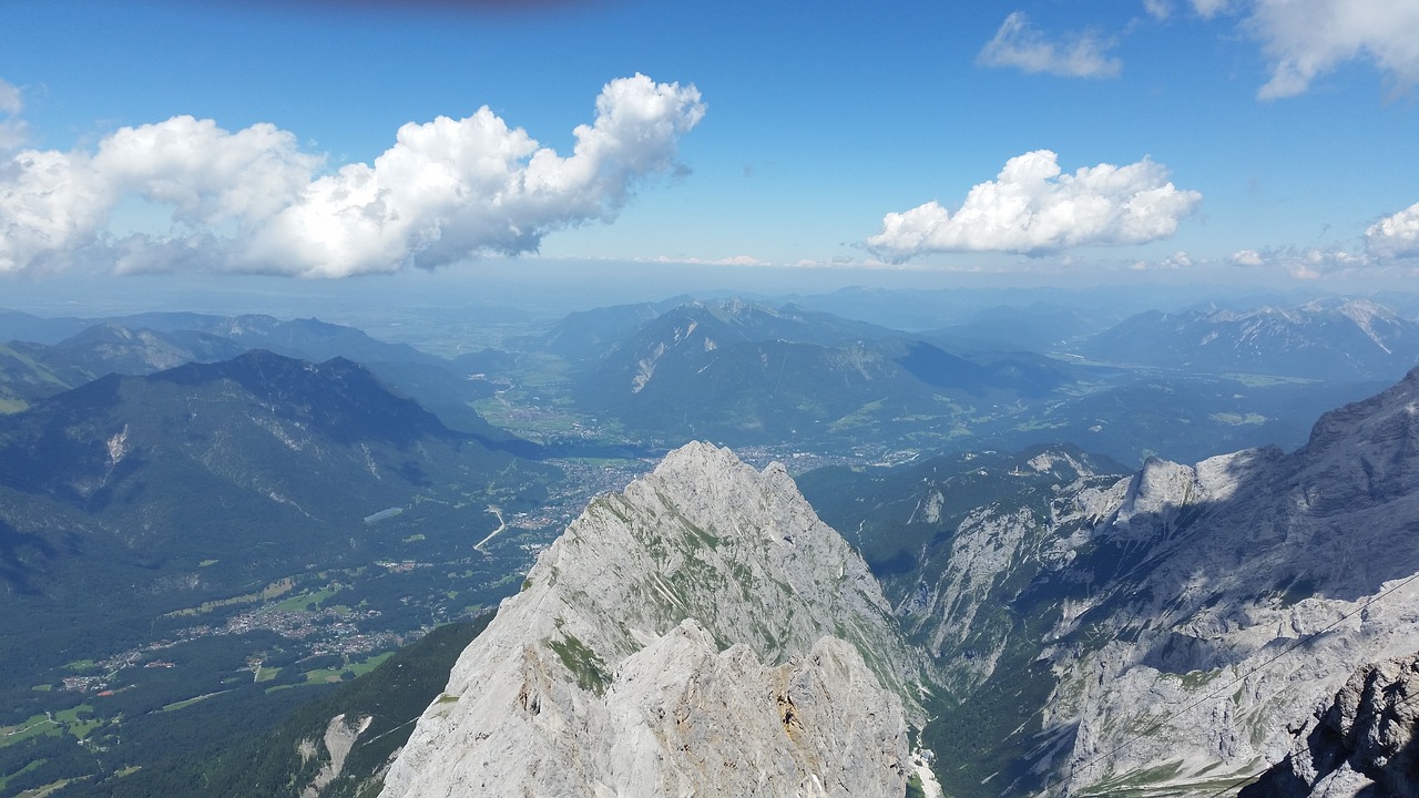 alps zugspitze mountain free photo