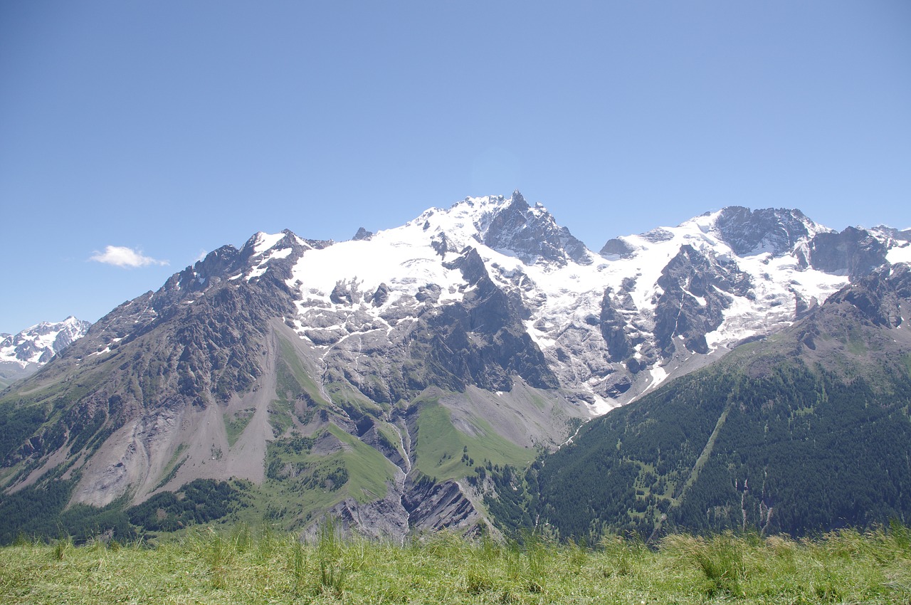 alps mountains snow free photo