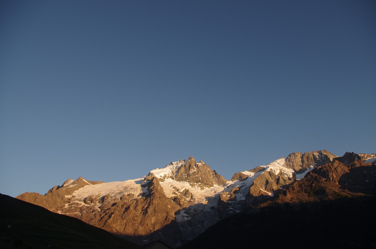 alps mountains light free photo