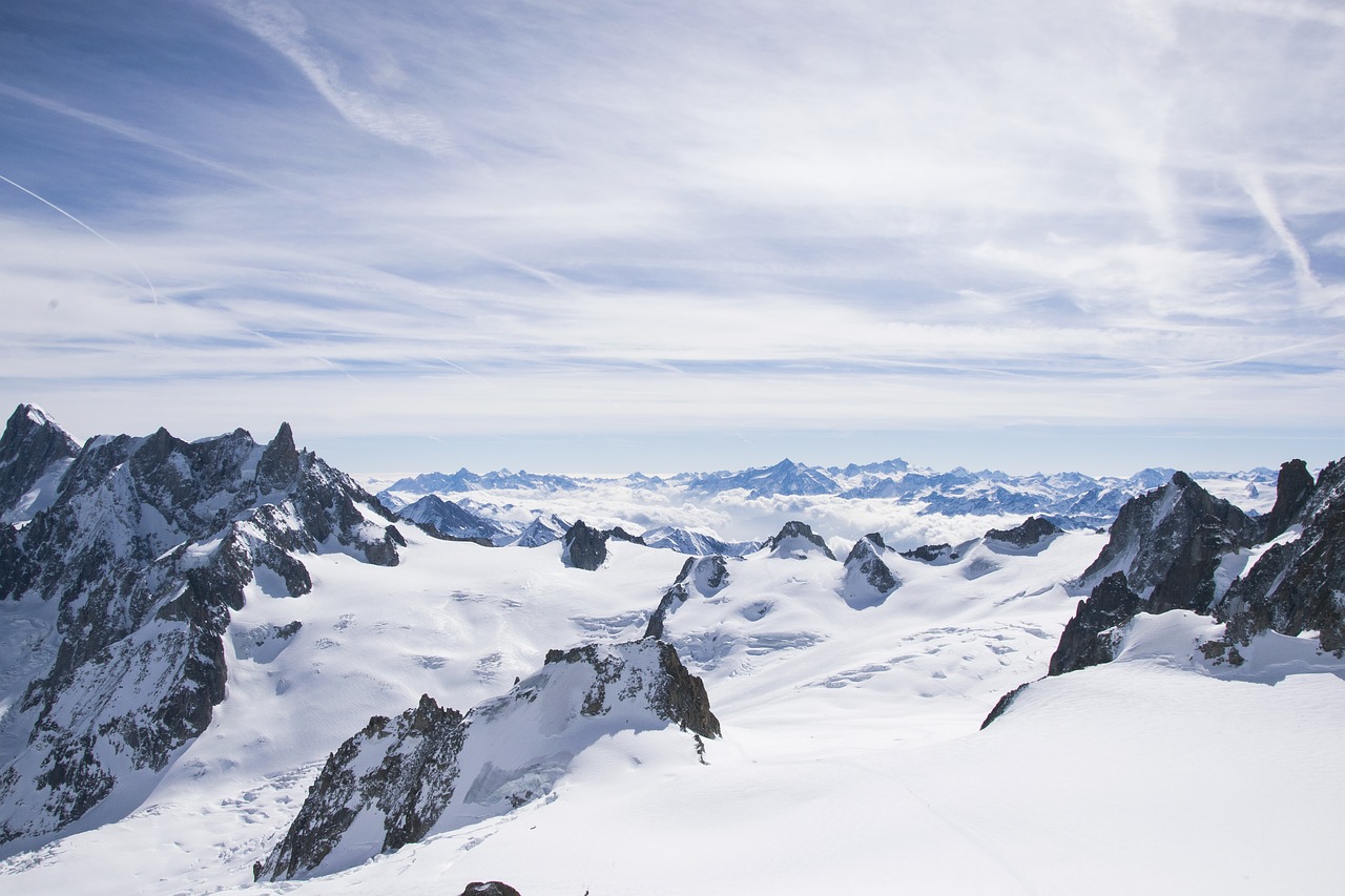 alps mountain peaks free photo